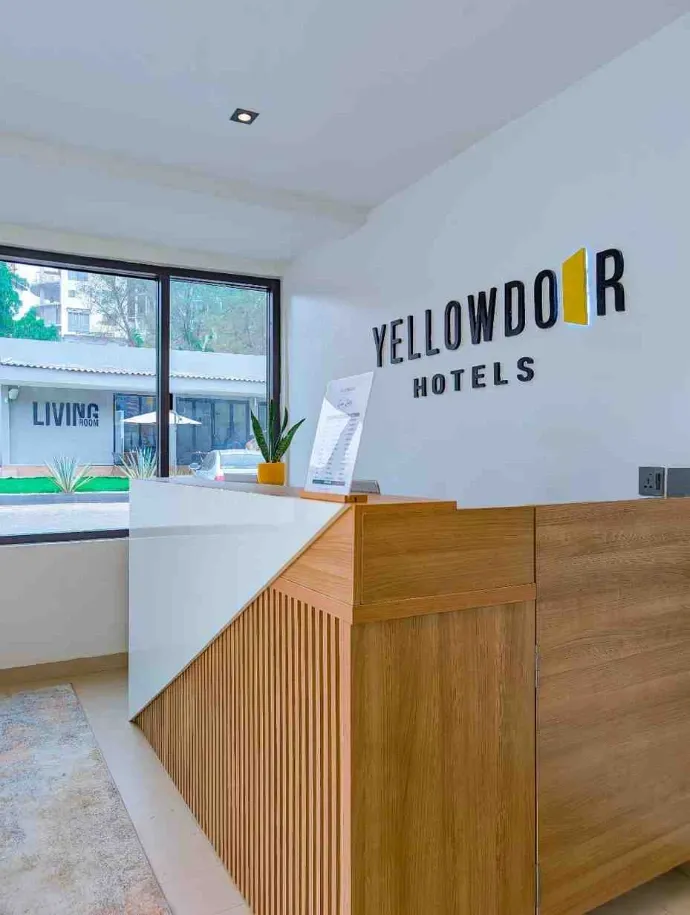 Yellow Door Hotels Reception