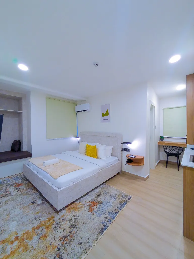 Room 104 Bedroom view.webp