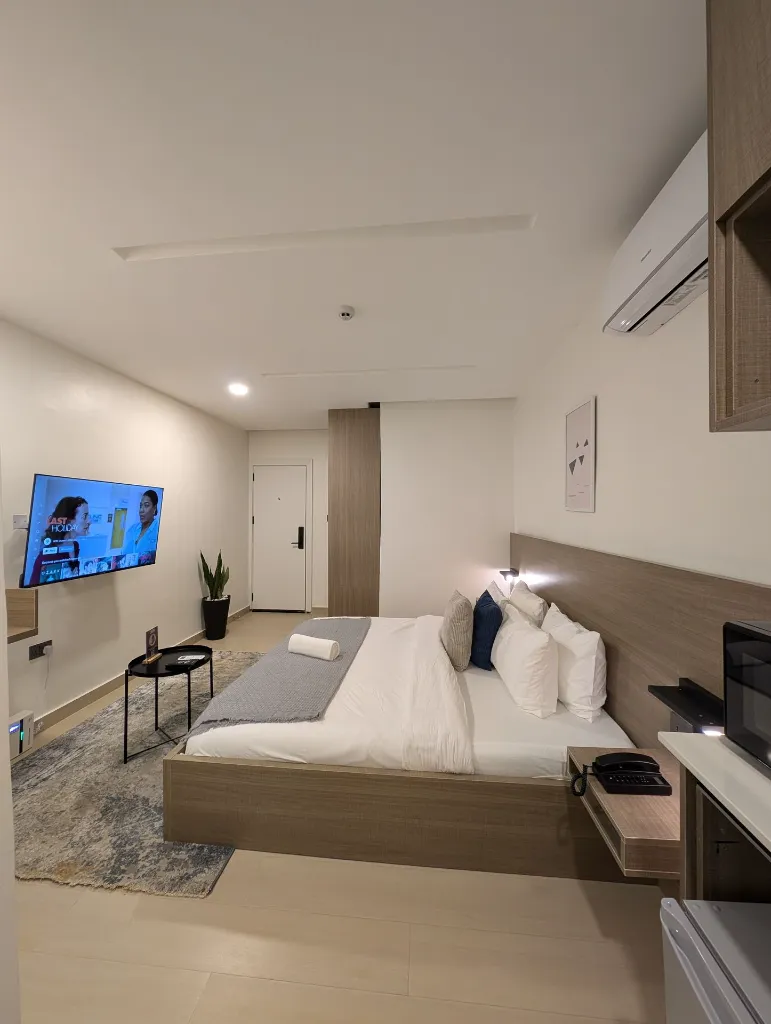 Room 203 Bedroom view .webp