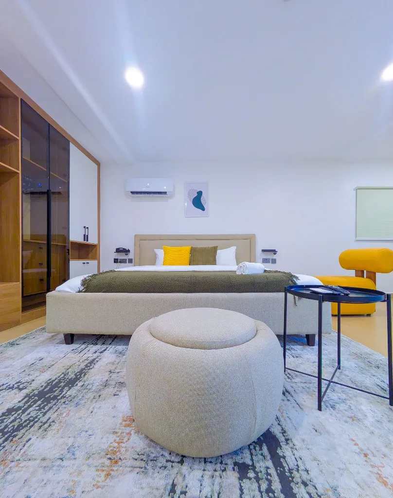 Room 207 full Bedroom view.webp